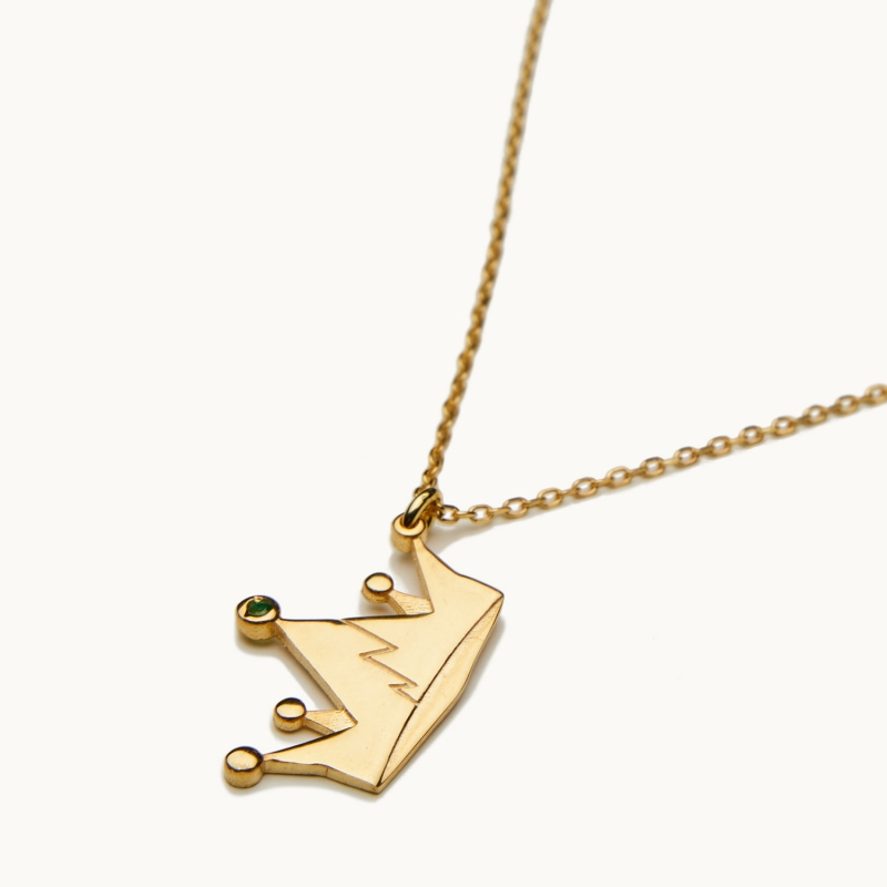 Κολιέ με αλυσίδα Κορώνα