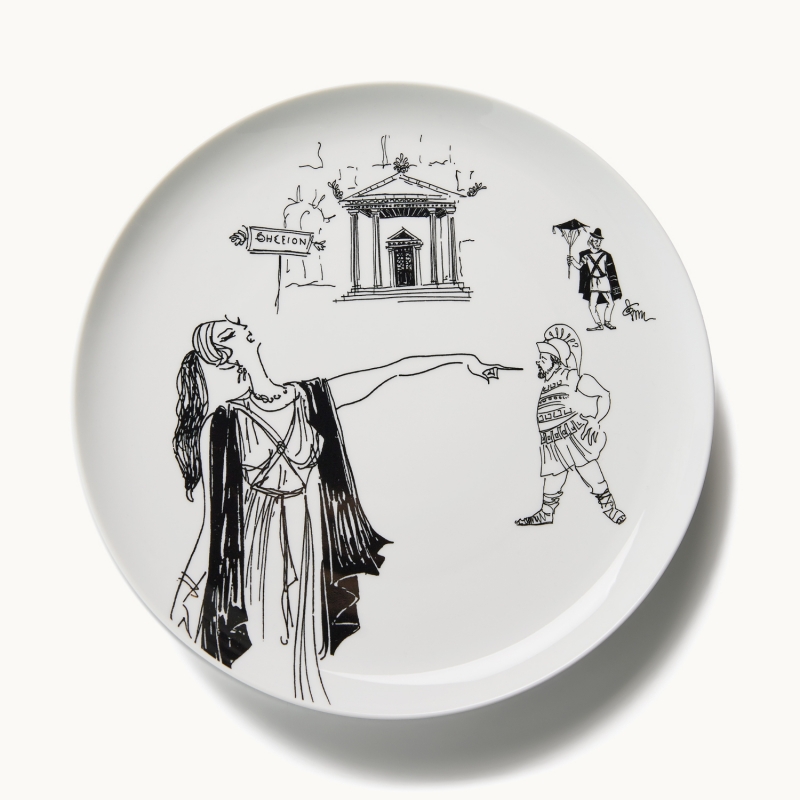 Διακοσμητικό πιάτο - Μαίρη Αρώνη