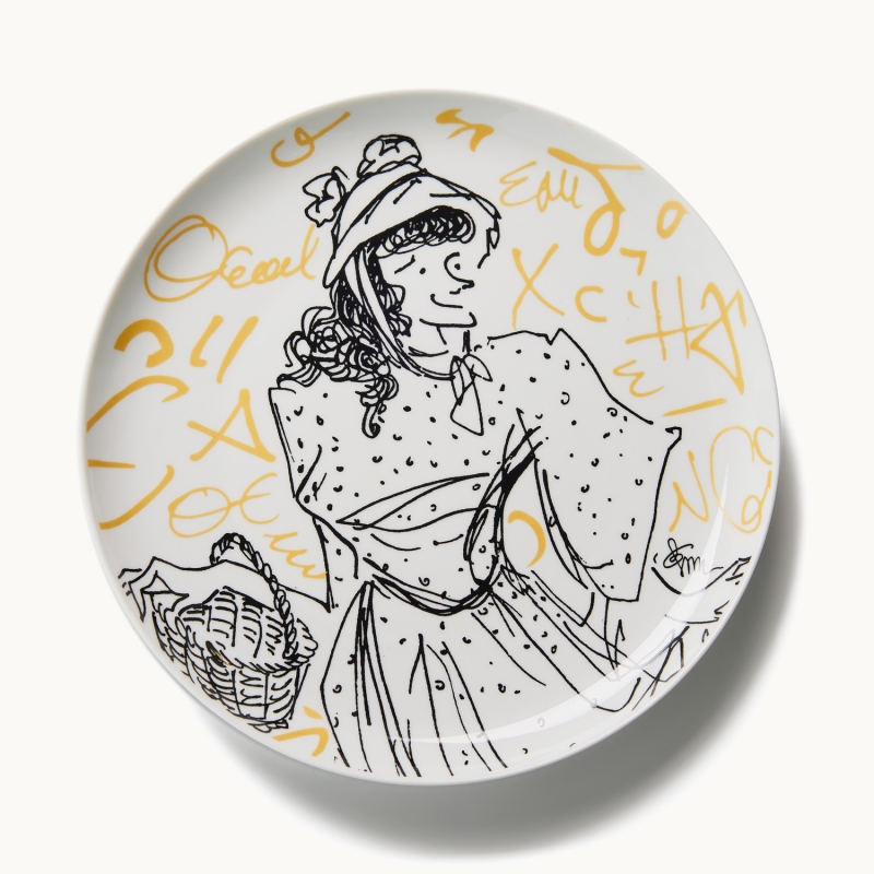 Διακοσμητικό πιάτο - Ντίνος Ηλιόπουλος