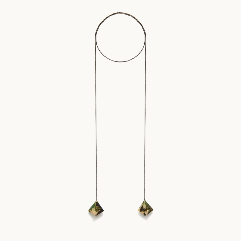 Κολιέ-φουλάρι origami - μεγάλο μέγεθος