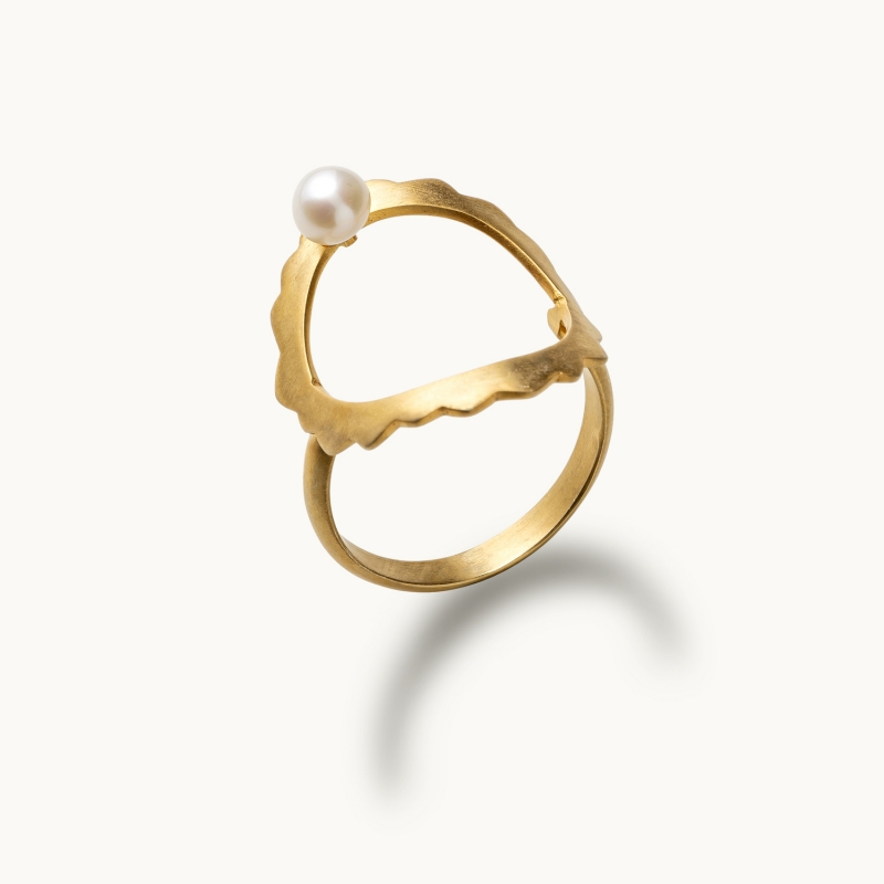 Δαχτυλίδι με μαργαριτάρι