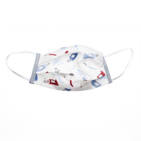 Λευκή με υλικά ζωγραφικής