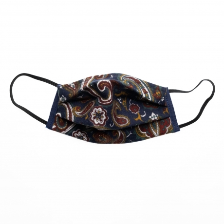 Μπλε με βυσσινί λαχούρια