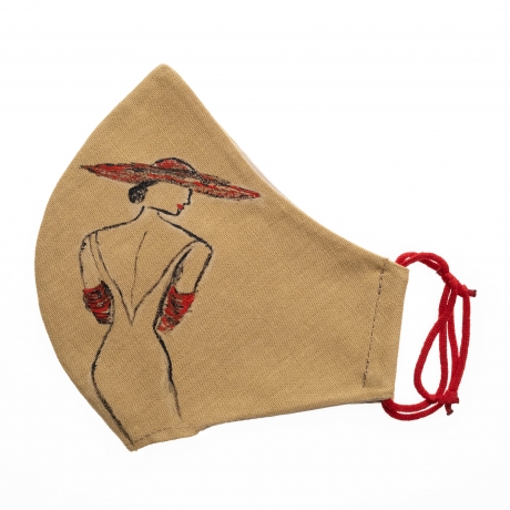 Μπεζ / Γυναικεία φιγούρα