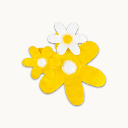 Σκουλαρίκι μονό μεγάλο - Μαργαρίτα